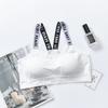 Ropa Interior de Mujer Espalda Hermosa Letras Inglesas Tirantes Tubo-wrap Pecho Yoga Ropa Exterior Sujetador Deportivo Transfronterizo sin Aro