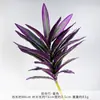 Plantas verdes de bambu lírio artificial para arranjos de corredor de casamento com tema de floresta, decorações florais e adereços de fotografia de fundo de casamento
