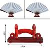 Suporte de Ventilador, Suporte para Ventilador Redondo, Base para Ventilador Dobrável, Suporte para Ventilador, Exibidor de Ventilador para Casamento de Noiva, Suporte de Exibição para Ventilador de Palácio, Acessórios para Ventilador