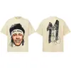 Camiseta de Manga Corta de Color Sólido, Hombro Caído, Tejido Pesado de 300g, Estilo Retro Americano Lavado, Neymar, Primavera/Verano 2026