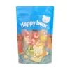 Bolsa de Empaque para Galletas, Dulces, Bolsa de Papel con Cierre, Bolsa Auto-Sellante de Pie, Copo de Nieve, Repostería, Snack, Especialidad, Productos Horneados