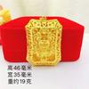Pingente de flor feminino de ouro vietnamita, pingente grande de flor para homens e mulheres, joias banhadas a ouro, pingente de fábrica, vendas diretas