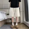 Pantalones de Cinco Puntos para Hombre Estilo Verano 2026, Pantalones de Lino Rectos Holgados Delgados Empalmados, Pantalones Casuales de Tencel
