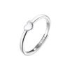 Amazon Transfronterizo Nuevo Producto Caliente Anillo de Pareja Promesa en Forma de Corazón Te Amo Accesorios Anillo Femenino Regalo de San Valentín
