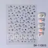 FULL BEAUTY Nuevas Pegatinas Transfronterizas Doradas y Plateadas de Estrella, Luna, Sol para Uñas Pegatinas de Estrella para Uñas Pegatinas para Uñas DIY