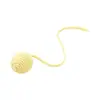 Brinquedo de gato com corda de sisal e cauda de franja para autoentretenimento, alívio do tédio, desgaste dos dentes e resistência a arranhões, brinquedo interativo para animais de estimação