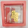 Pegatina para Teléfono de Oro Puro 999 Princesa Por Favor Hazte Rica Souvenir de Viaje de Oro Puro Artesanía Regalos Pequeños Culturales y Creativos Pegatina de Tesoro