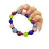 Nueva pulsera de ágata colorida pulsera Duobao cuentas redondas suministro en vivo venta al por mayor exposición venderá regalos de jade para hombres y mujeres