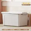 Caja de Almacenamiento Engrosada, Caja de Almacenamiento para Ropa y Juguetes Domésticos de Gran Capacidad, Caja de Almacenamiento de Plástico, Caja de Almacenamiento y Organización Extra Grande