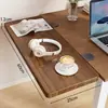 Placa de Extensão de Mesa Dobrável Ferramenta de Expansão para Mesa de Computador Braço de Extensão Lateral Suporte Bandeja para Teclado
