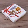 Caixa de embalagem descartável para alimentos, caixa para frango frito, hambúrguer, caixa de embalagem para viagem, caixa tipo barco de papelão branco