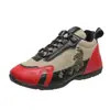 Zapatos Deportivos para Mujer 2023 Nuevos Zapatos Casuales de Primavera para Mujer Tendencia Transpirables de Caña Baja Zapatos Rojos Comercio Exterior Transfronterizo Zapatos para Mujer