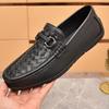 Zapatos Tods para hombre de cuero sin cordones, con suela suave y parte superior suave, de piel de vaca auténtica, tejidos, de primavera y otoño, a la moda y transpirables.