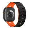 Adecuado para Correa de Reloj Apple Iwatch8 Applewatch9/S12/Watch Dragon Fósforo Silicona Correa Magnética a Presión