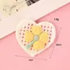 Atacado fresco simples laço de amor rede trevo de quatro folhas rabanete bordado patch diy acessórios de vestuário adesivos de tecido