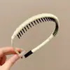 Diadema ondulada invisible sin costuras de corona alta para mujer, adecuada para uso diario, diadema que no aprieta, pinza para el pelo para lavarse la cara, accesorio para el pelo