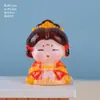 Adorno Pequeño de Dama de la Corte de la Dinastía Tang Decoración Creativa para el Hogar Estilo Chino Escritorio de Oficina Accesorios Lindos para Niña DIY