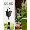 Cadena de Lluvia de Tubo de Bambú de Acero Inoxidable para Patio de Villa Cadena Guía de Agua para Aleros Japoneses Cadena de Lluvia de Drenaje para Casa de Huéspedes Bajante de Canalón