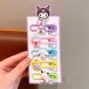 Sanrio Cartoon Hairpin Acessórios para o cabelo das crianças Hairpin Hairpin Headwear Baby's Side Bangs Huckbill Clip
