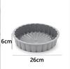Molde redondo para hornear pasteles arcoíris de 8 y 10 pulgadas, herramienta sencilla para hornear mousse de chocolate casera.