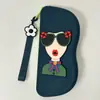 Bolsa de Silicona para Guardar Gafas de Sol Más Vendida de Amazon, Bolsa para Guardar Monedas Estilo Ins, Estuche de Silicona Portátil Impermeable para Gafas
