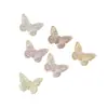 1.2 Agujero Recto Cadena de Teléfono Mariposa Estéreo Diseño DIY Colgante de Correa para Funda de Teléfono Accesorios de Piedra de Cristal Colgante Joyería