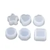 Materiales Hechos a Mano DIY Moldes de Silicona para Epoxy de Cristal AB Macetas para Suculentas Platos Adornos de Almacenamiento Moldes de Silicona de Espejo