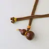 Moda Retro Original Simple Versátil Colorido Esmalte Calabaza Cadena de Suéter Lujo Ligero Gama Alta Collar Largo para Mujeres