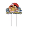 Pikachu Pocket Elf Ball - Vajilla para fiesta de cumpleaños, bandeja de papel, toalla de papel, mantel, decoración, suministros para arreglos, globo