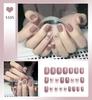 Tina Nail Art, uñas postizas de larga duración y corta duración, piezas populares, uñas terminadas, colección de arte de uñas