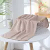 Toalla de forro polar de coral fábrica venta al por mayor venta directa hogar adulto para hombres y mujeres toalla facial vivir con productos una generación de cabello