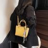 Bolsa Casual Simples Feminina 2025 Nova Moda Primavera Design Nicho Bolsa Tiracolo de Ombro Feminina