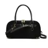 Bolsa de Moda Nicho Retro Estampa de Leopardo para Mulheres Nova Tendência da Temporada 2025 Bolsa de Mão Fashion Versátil Bolsa de Ombro Casual