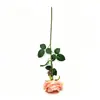 Flor artificial Austin individual estilo Ins, arreglo popular para escritorio, decoración suave de lujo ligero, flor artificial con sensación de alta gama para bodas