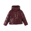 Jaqueta Feminina de Penas de Pato Brancas 90% Inverno 2025 Nova Jaqueta Puffer Impermeável Brilhante Resistente ao Frio Casaco Infantil Quente