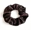 Faixa de Cabelo de Cetim Amazon Transfronteiriça, Scrunchie de Cetim para Mulheres, Prendedor de Coque de Alta Qualidade