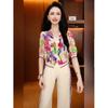 Conjunto Casual Feminino Verão 2025 Nova Cor Blusa com Capuz e Zíper Calças Casuais Conjunto de Duas Peças Confortável e Respirável