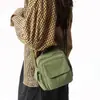 Bolso Cuadrado Pequeño de Lona Multibolsillos Estilo Nuevo 2026 para Mujer, Bolso de Cámara Casual de Gran Capacidad, Bolso de Hombro Cruzado para Viajes al Aire Libre