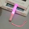 Lanyard Portátil Sencillo y Elegante Palo Electrónico LED Fluorescente Palo de Luz Multicolor Luz Ambiental para Fiesta Concierto