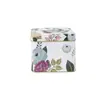 Caja de Lata Rectangular Lata de Comida Caja de Regalo Manualidades Caja Metálica Neutra