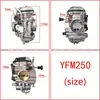 Adecuado para Carburador Yamaha250 Yfm250 Yfm250X Yfm250Xl 4Xe-14140-01-00