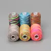 Hilo de Poliéster Multicolor para Ropa Hilo con Gradiente Arcoíris Colorido Cosido a Mano Lote de Hilo de Coser 402 Metabo