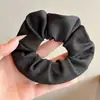 Elástico de Cabelo de Renda Estilo Coreano para Rabo de Cavalo, Scrunchie Grande, Elástico para Coque, Acessório de Cabelo de Luxo para Meninas