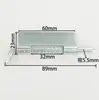 Pestillo de resorte Haitan Cl225-1-2-3, Bisagra para gabinete eléctrico, Bisagra con pestillo izquierdo y derecho de hierro Hl035