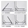 Mesa Cuadrada Plegable para Exteriores Mesa Cuadrada Simple para Comedor y Sillas para Uso en Casa Mesa y Sillas Plegables Portátiles
