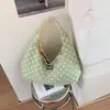 Bolso Cruzado Nuevo Estilo Fresco y Sencillo Transfronterizo, Bolso de Hombro Plegado de Lunares de Gran Capacidad, Bolso Tote Casual Diario para Mujer