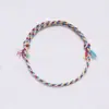 Amazon Pulsera de la Amistad de Cuerda de Algodón Colorida Tejida a Mano Xizang Frotada a Mano Cuerda de Algodón Colorida Suministros para Fiesta Nuevo