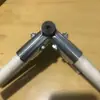 Accesorios para Secador de Piso de Conexión 4/6 Hebilla Cruzada Pieza de Fijación en T Tubo de Acero Inoxidable de 20/25 mm Accesorios