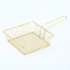 Popular Mini Cesta para Freír, Cesta para Snacks de Pollo Frito de Restaurante, Cesta para Snacks Americanos, Cesta Creativa para Freír Papas Fritas, Caja para Papas Fritas