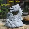 Figuritas de Animales Auspiciosos de Piedra Azul Imitación, Decoraciones para Paisajes en Miniatura de Tanques de Peces de Jardín, Pequeños Adornos de Pixiu y Tortuga Estilo Chino